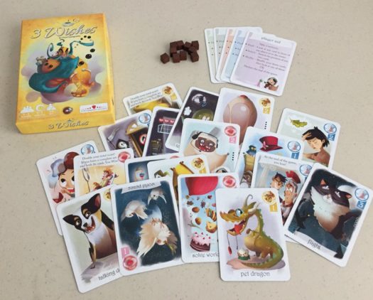 3 Wishes card game