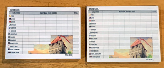 Between Two Castles of Mad King Ludwig Secrets and Soirees board game