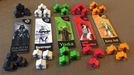 Carcassonne: Star Wars board game