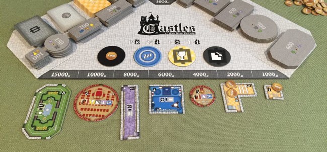 Castles of Mad King Ludwig board game