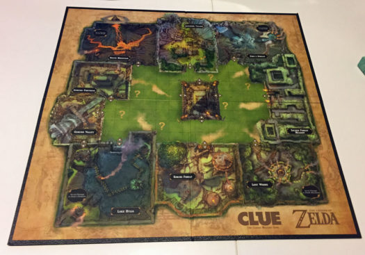 Clue The Legend of Zelda board game