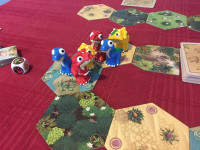 Dino Race board game