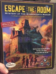 Escape the Room Mystery at the Stargazer's Manor board game