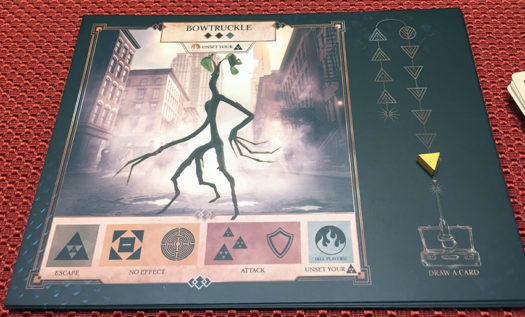 Fantastic Beasts Perilous Pursuit board game