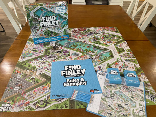 Find Finley family board game