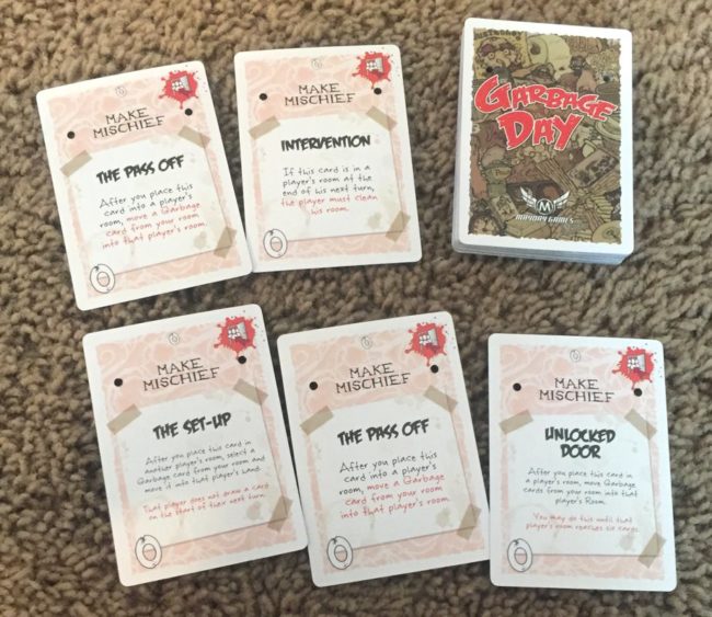 Garbage Day card game