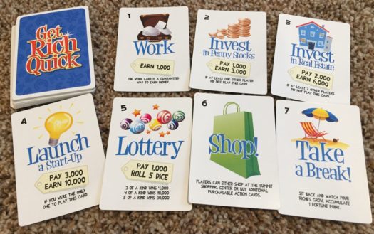 Get Rich Quick board game