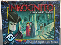 Inkognito card game