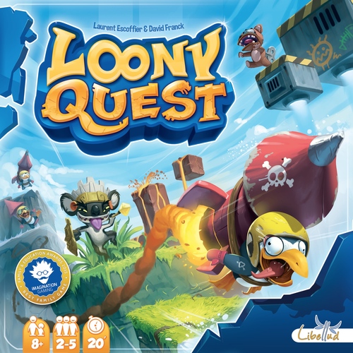 Loony Quest board game