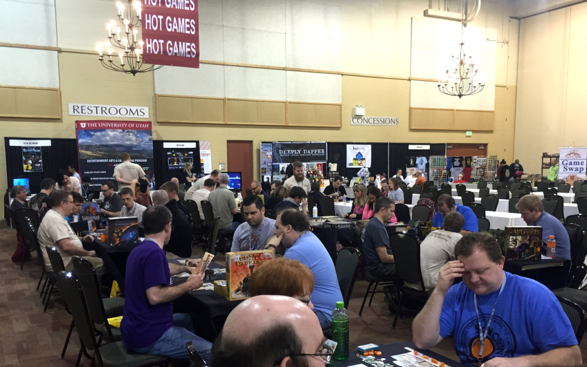 SaltCon game tables