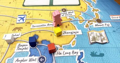 Trekking the World board game